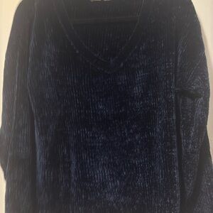 Navy chenille Gap Sweater